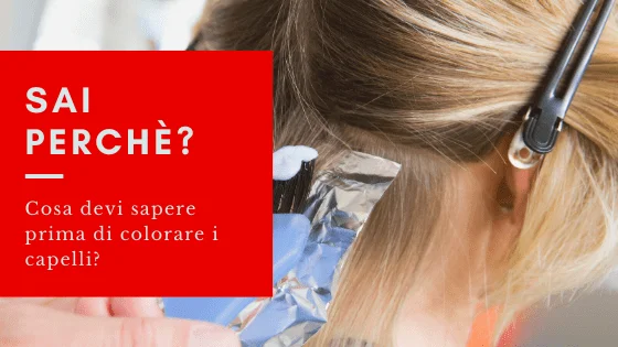 colorare i capelli